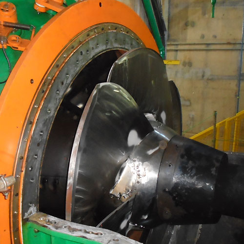 manutenção em usinas hidrelétricas