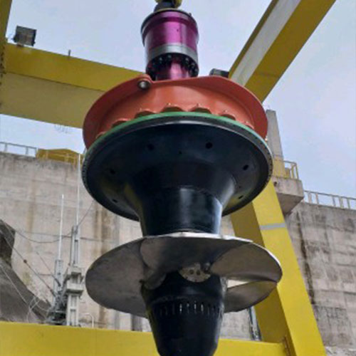 manutenção em usinas hidrelétricas